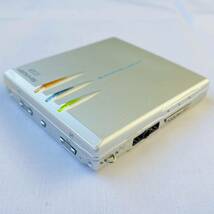 SHARP シャープ MD-ST77-S シルバー MDヘッドフォンプレーヤー MDLP対応 中古 動作確認済み 現状品 当時物 希少 入手困難_画像4