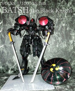 VOLKS 1/100 FSS IMS BATSH the Black Knight ボークス バッシュ 塗装済完成品