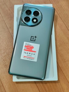 Oneplus Ace2 Pro CN Rom(STD) 12GB 256GB 灰 新品 新品の両面ガラスフィルム(裏はカメラ部)、社外クリアケース付き