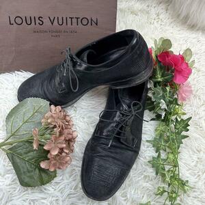 Louis Vuitton ルイヴィトン 25cm ビジネス 靴 エピ 紐