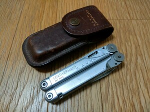 レザーマン WAVE レザーケース付き LEATHERMAN ウェーブ マルチツール ジャンク