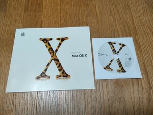 Apple Mac OS 10.2 Jaguar オペレーティングシステム インストールディスク