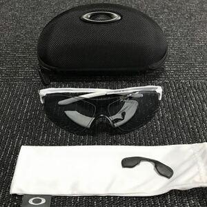 【オークリー】本物 OAKLEY サングラス EVZERO PATH イーブイゼロパス OO9313-1038 白×グレー メンズ レディース 保存袋 ケース 送料520円