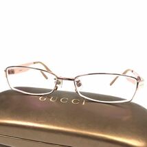 【グッチ】本物 GUCCI 眼鏡 ロゴテンプル GG-9631J チタン 度入り サングラス メガネ めがね メンズ レディース 日本製 ケース付 送料520円_画像4