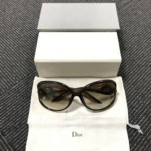 【ディオール】本物 Christian Dior サングラス ロゴテンプル DIORVOLUTE2F カーキブラウン メンズ レディース 伊製 ケース 箱付 送料520円