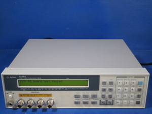 ▲Agilent 4288A 1kHz/1MHz Capacitance Meter▼