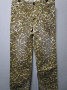 定価15540円！AVIREX HUNTING CAMO BAKER PANTS・W32・迷彩／カモフラ（アヴィレックスベイカーパンツワークパンツカーゴパンツ）