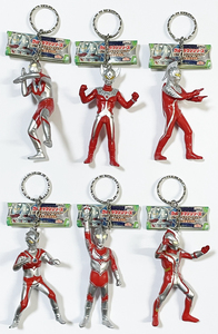 ウルトラマンシリーズ ビッグフィギュアキーホルダー 集え宇宙警備隊 全6種セット コンプ 新品未使用 タロウ セブン エース ジャック