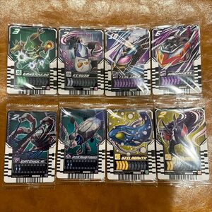 仮面ライダーガッチャード　ライドケミートレカ　ウエハースC8枚セット