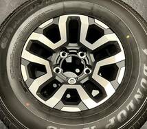 新車外し品！！ TOYOTA 新型ランクル70 純正ホイール+ DUNLOP GRANDTREK AT23 265/70R16 4本セット_画像2