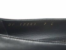 新品同様 超美品 Salvatore Ferragamo フェラガモ ヴァラ リボン バレエシューズ パンプス カーフ レザー ブラック レディース 7 C_画像7