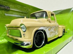 Jadaジェイダ/’55 Chevyシボレー StepSideステップサイド PickUpピックアップ 1/24 絶版