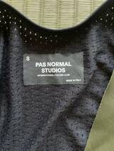 Pas Normal Studios PNS パスノーマルスタジオ ビブショーツ 裏起毛 ロング オリーブグリーン イタリア製 s 送料込_画像4