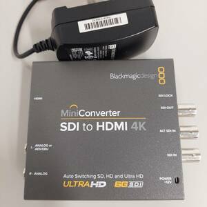 Blackmagic design black Magic design SDI to HDMI 4K Mini Converter