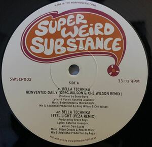 VINYL ONLY !!! Bella Technika - Substance Select Vol. 2 /Greg Wilson / 