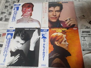 デビット・ボウイLP11枚(帯付多数)まとめて！DAVID BOWIEレコード!