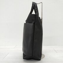 SOPHNET. SMALL TOTE BAG ポリエステル 牛革 トートバッグ ブラック ソフネット 4-0125G F93854_画像2