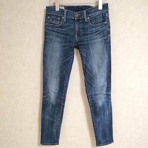 POLO RALPH LAUREN skinny TOMPKINS SKINNY size 26 Denim pants blue Polo * Ralph Lauren 4-0131G 231027