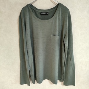 icebreaker メリノウール NATURE DYED LS POCKET CREWE ITW11870 長袖Ｔシャツ カットソー ロンＴ アイスブレーカー 4-0208M F94129