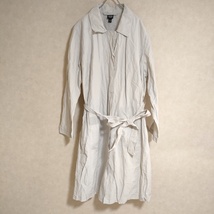 EILEEN FISHER オーバーサイズ リボンベルト付き コート アイボリー アイリーンフィッシャー 4-0208M 231718_画像1