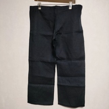 fog linen work 未使用品 リトアニアリネン ウエスト紐 イージーワイド パンツ ネイビー フォグリネンワーク 4-0210M 219880_画像2