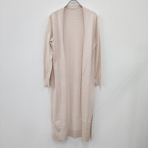 DRESSTERIOR cotton silk long cardigan pink Dress Terior 4-0216M 219280