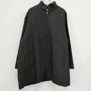 4-0229T☆ARTS&SCIENCE 未使用品 22AW Zip up short coat 0223-L1145-3256 サイズ1 コート チャコールグレー アーツ&サイエンス 234280