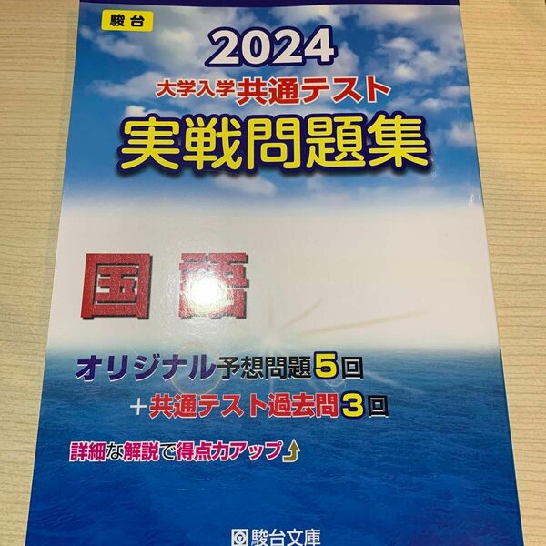 2024 大学入学共通テスト 実戦問題集 国語駿台文庫