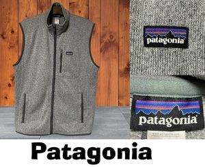 希少13年製パタゴニアPatagonia25880BETTER SWEATERベターセーター★フリースベスト★グレー★L