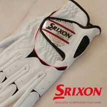 スリクソン22cm白2枚セット　ダンロップ　スリクソン　ゴルフグローブ　新品未使用品_画像2