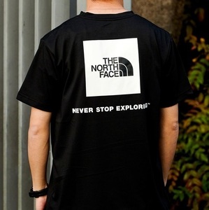 THE NORTH FACE/ザ ノースフェイス/ S/S BACK SQUARE LOGO TEE/ショートスリーブ バックスクエアロゴTシャツ/NT32144/半袖Tシャツ/L