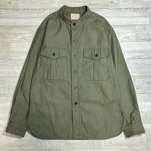 BONCOURA/ボンクラ/ARIZONA HIGHWAY別注/CPO Bandcollar Shirt Backsatin/アリゾナハイウェイ別注/CPOバンドカラーシャツ/バックサテン_画像2