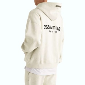 ESSENTIALS FEAR OF GOD/エッセンシャルズ フィアオブゴッド/BACK LOGO SWEAT HOODIE/バックロゴスウェットフーディ/プルオーバーパーカーの画像1