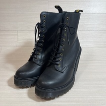 Dr.Martens/ドクターマーチン/KENDRA/ケンドラ/10 Eyes Boots/レースアップブーツ/UK5/ブラック/ヒール高さ約10cm_画像2