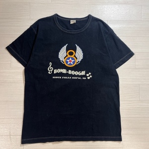 Buzz Rickson's/バズリクソンズ/BOMB-BOOGIE S/S T-Shirt/半袖Tシャツ/ブラック/XLサイズ/東洋エンタープライズ