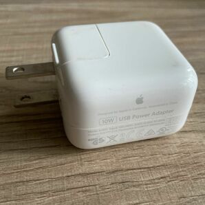 Apple 10W Powerアダプタ- USB アップル純正