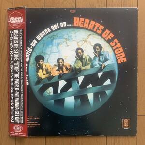 HEARTS OF STONE / Stop The World -We Wanna Get On (Cisco International) 国内盤 - 掛帯