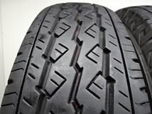 Y-048(送料無料/代引きOK)ランクE/D 中古 バリ溝 195/80R15 103/101L LT BRIDGESTONE V600 2019/2020年 8～9分山 夏タイヤ 4本_画像5