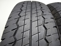 Y-080(送料無料/代引きOK)ランクD 中古 175/80R14 99/98N LT DUNLOP SP LT30A 2020年 6～7.5分山 夏タイヤ 4本SET 175R14 8PR_画像5