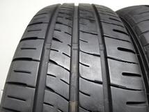 Y-117(送料無料/代引きOK)ランクE/D 中古 格安 185/55R15 DUNLOP ENASAVE EC204 2021年 7.5～9.5分山 夏タイヤ 4本SET_画像5