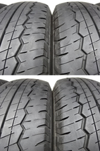 Y-080(送料無料/代引きOK)ランクD 中古 175/80R14 99/98N LT DUNLOP SP LT30A 2020年 6～7.5分山 夏タイヤ 4本SET 175R14 8PR_画像7