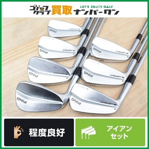 【程度良好 人気モデル】ピン PING ブループリント レフティ アイアンセット 4~PW 7本 N.S PRO MODUS3 TOUR 105/115 フレックスS 