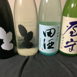 大嶺 3粒 愛山、出羽燦々、田酒 うすにごり 純米吟醸、屋守 純米中取り 720ml ４本セットの画像1