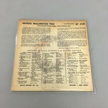 EPレコード GEORGE WALLINGTON TRIO Vol.1 Savoy Records XP 8124 2401LO118_画像2