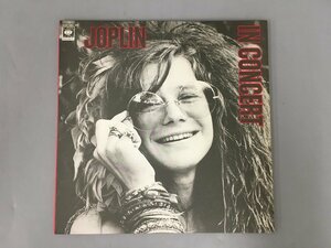 LPレコード JANIS JOPLIN IN CONCERT CBS 40AP1247-8 2401LBR073