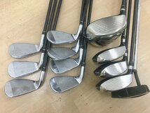 マグレガー MacGregor ゴルフクラブ12本セット キャディバッグ付き MACTEC 右利き用 FLEX：R 1W/3W/5W/7W/6/7/8/9/A/S/P/パター 2402LR022_画像4