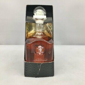 Jack Daniel's バーボンウイスキー 1000ml 43% アメリカ 125周年記念 1991年製造 デキャンタボトル 替栓付 未開栓 2402LR105の画像1