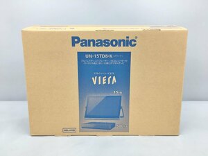 防水ポータブルテレビ プライベート・ビエラ Panasonic UN-15TD8-K 15V型 BDプレーヤー 500GBHDDレコーダー付 未使用 2402LR104