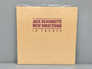 LPレコード Jack DeJohnette New Directions In Europe ECM1157 ドイツ盤 2402LO085