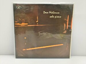 LPレコード Dave McKenna Solo Piano ABC104 2402LBM034